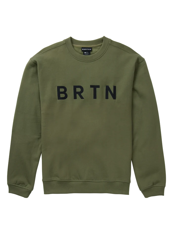 Product image of Burton BRTN Crewneck Sweatshirt[Variant:Forest Moss]