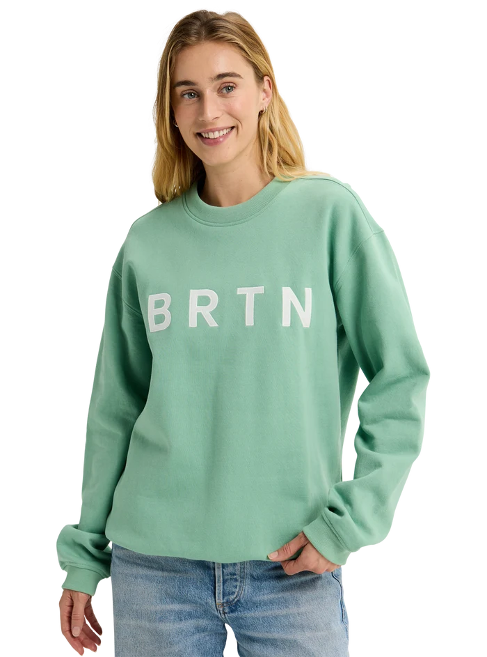 Product image of Burton BRTN Crewneck Sweatshirt[Variant:Soft Sage]