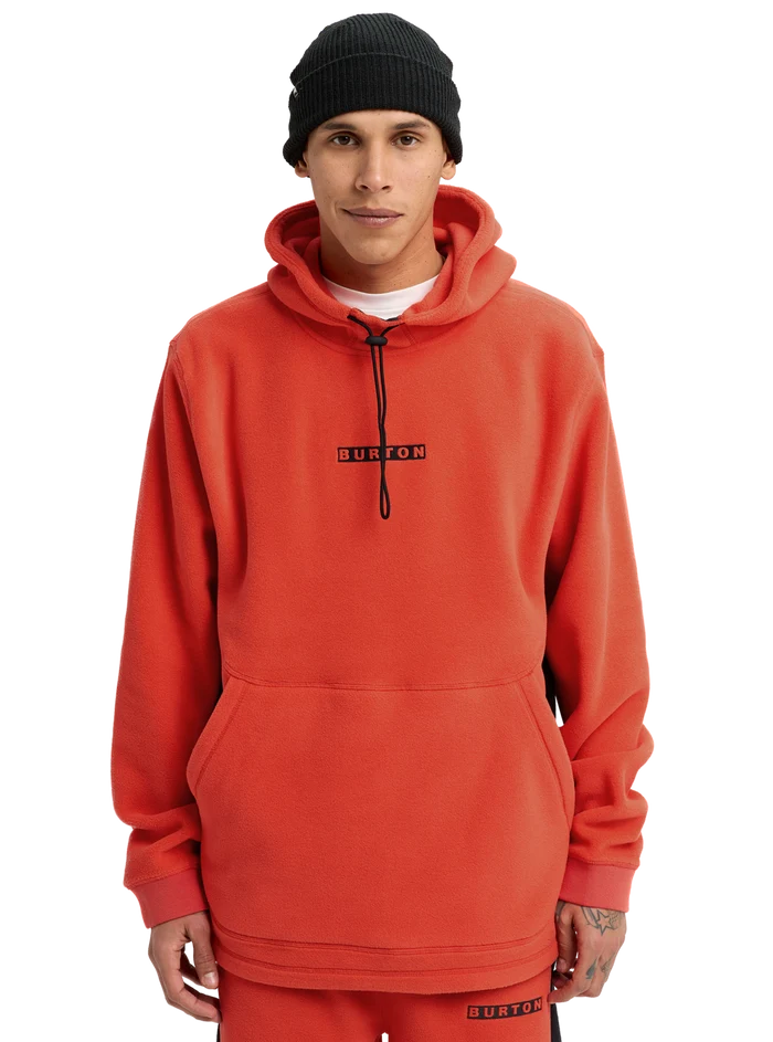 Product image of Burton Cinder Fleece Pullover Hoodie[Variant:Fiesta Red]