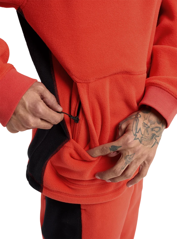 Product image of Burton Cinder Fleece Pullover Hoodie[Variant:Fiesta Red]