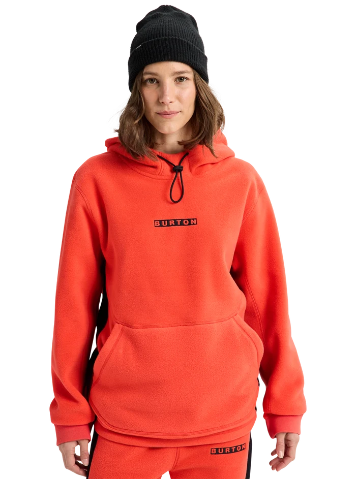 Product image of Burton Cinder Fleece Pullover Hoodie[Variant:Fiesta Red]