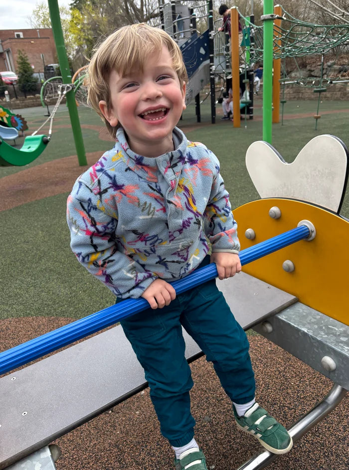 Product image of Toddlers' Burton Cinder Fleece Anorak[Variant:Scribble]