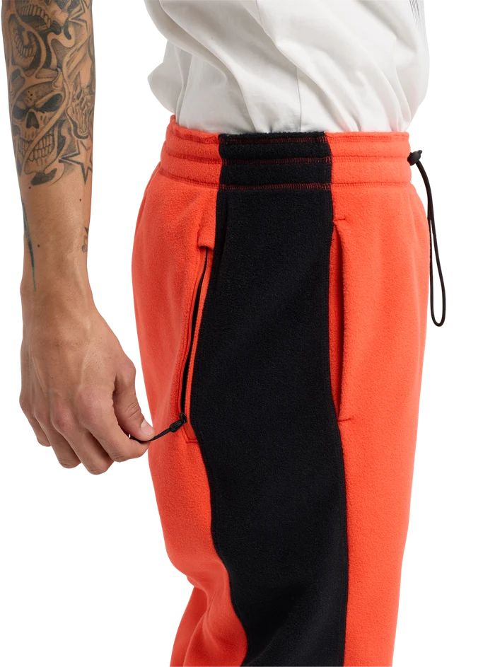 Product image of Burton Cinder Fleece Pants[Variant:Fiesta Red / True Black]