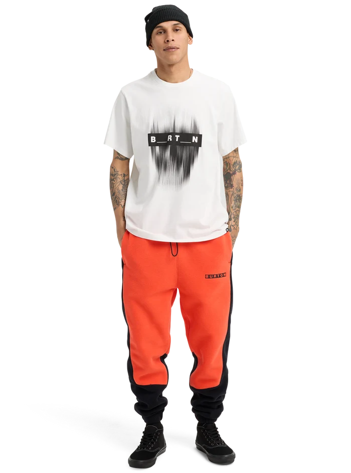 Product image of Burton Cinder Fleece Pants[Variant:Fiesta Red / True Black]