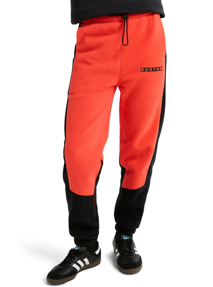 Product image of Burton Cinder Fleece Pants[Variant:Fiesta Red / True Black]