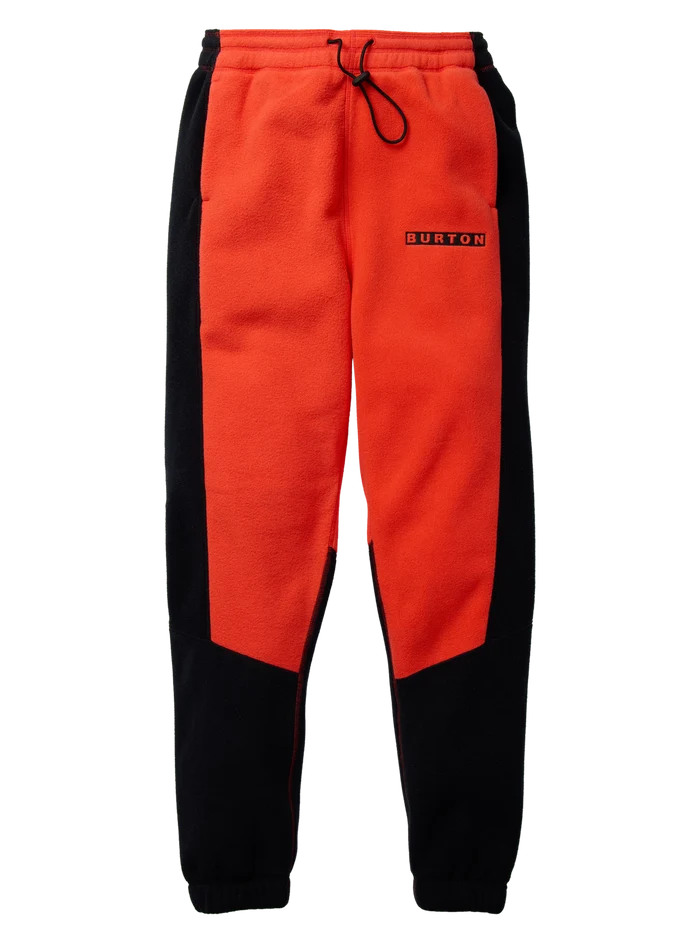Product image of Burton Cinder Fleece Pants[Variant:Fiesta Red / True Black]