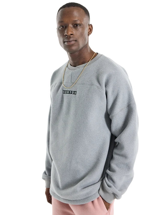Product image of Burton Cinder Crewneck Fleece[Variant:Gray Heather]