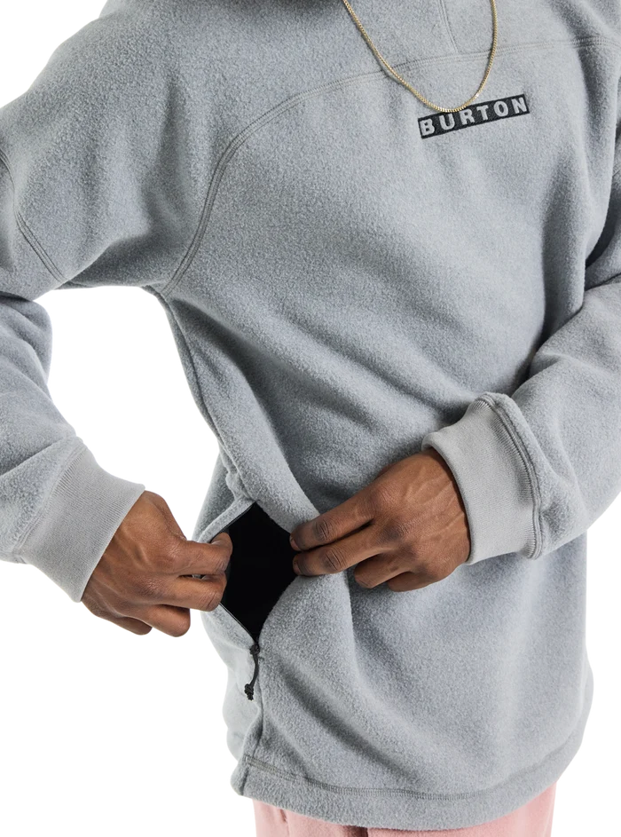 Product image of Burton Cinder Crewneck Fleece[Variant:Gray Heather]