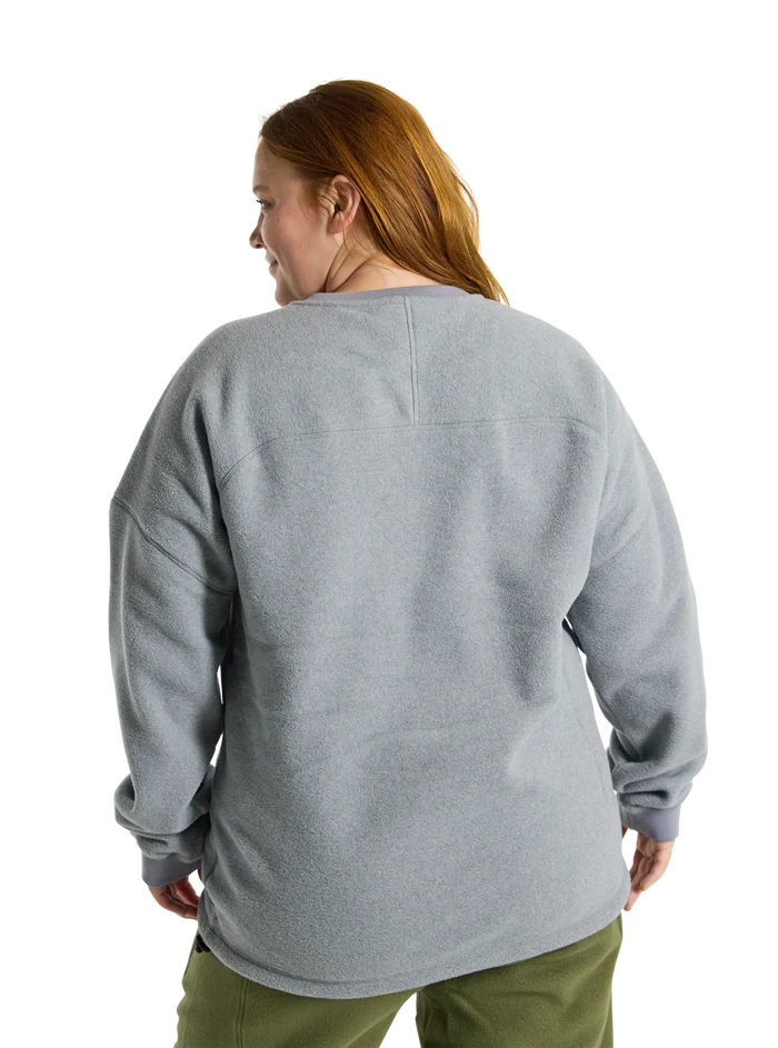 Product image of Burton Cinder Crewneck Fleece[Variant:Gray Heather]