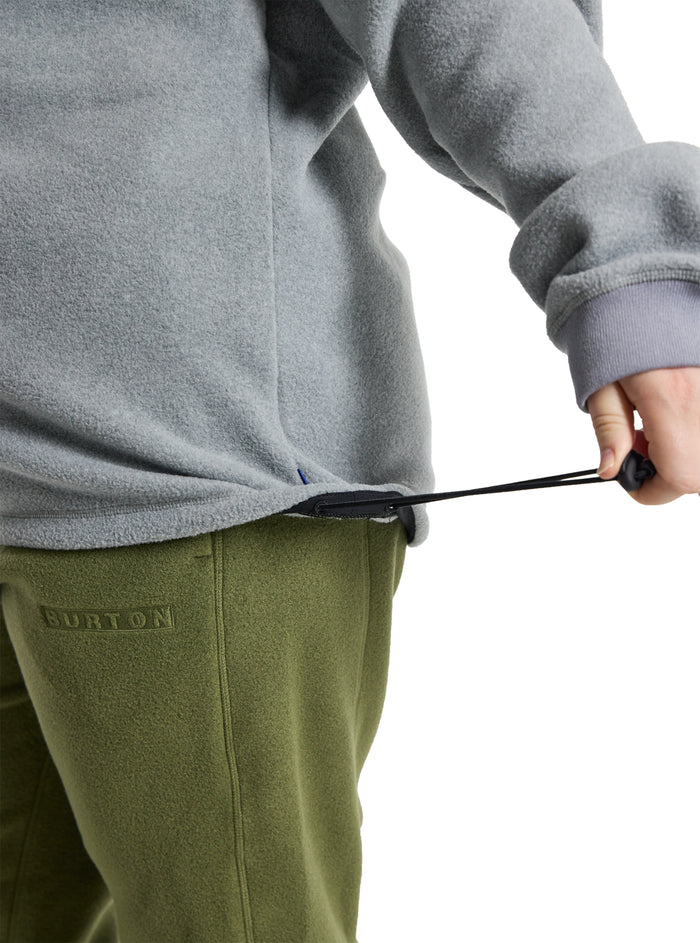 Product image of Burton Cinder Crewneck Fleece[Variant:Gray Heather]