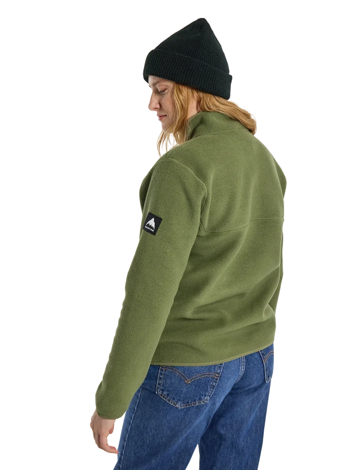 Product image of Women's Burton Cinder Fleece Pullover[Variant:Forest Moss]