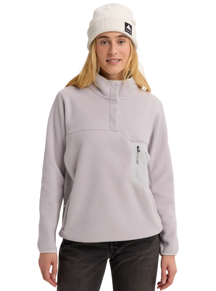 Product image of Women's Burton Cinder Fleece Pullover[Variant:Washed Lavender]