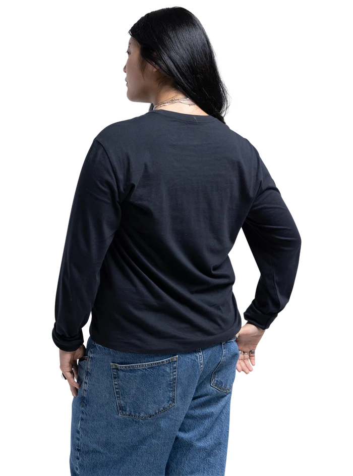 Product image of Burton Classic Long Sleeve T-Shirt [Variant:True Black]