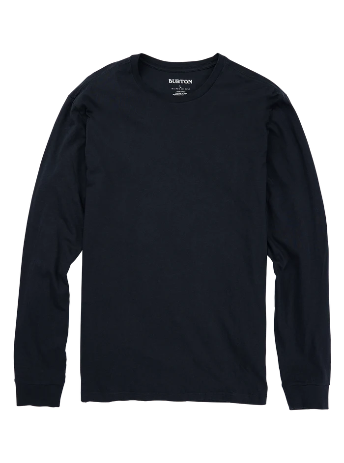 Product image of Burton Classic Long Sleeve T-Shirt [Variant:True Black]