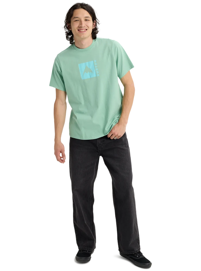 Product image of Burton Classic Mountain Short Sleeve T-Shirt[Variant:Soft Sage]