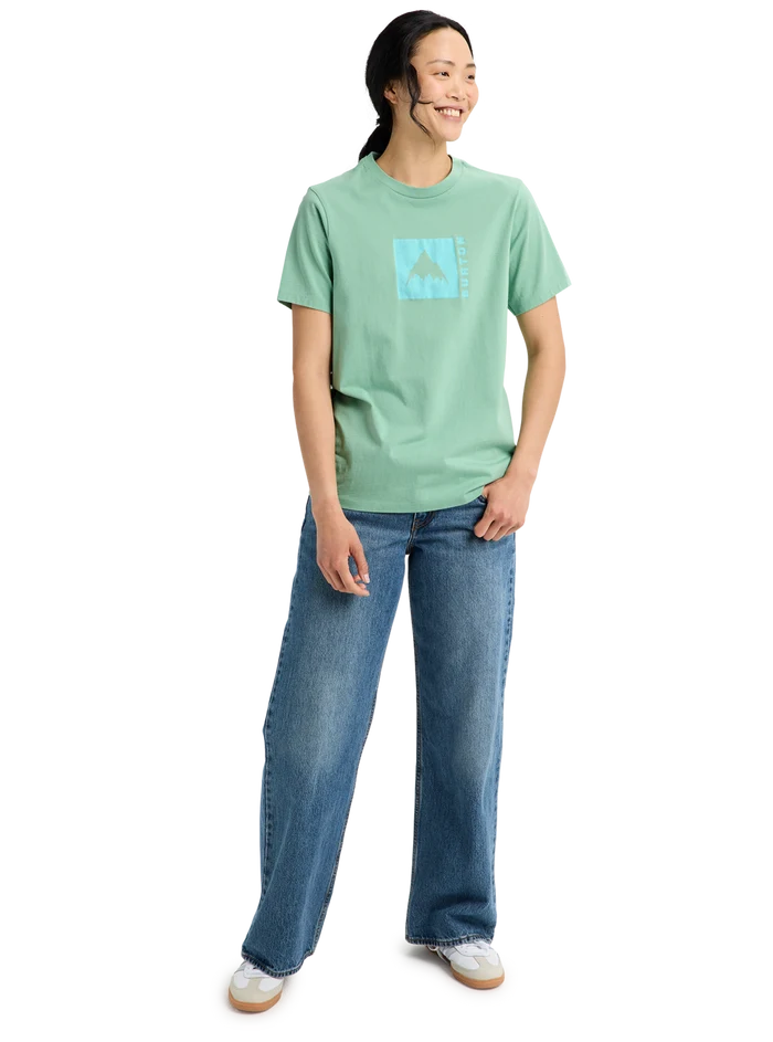 Product image of Burton Classic Mountain Short Sleeve T-Shirt[Variant:Soft Sage]