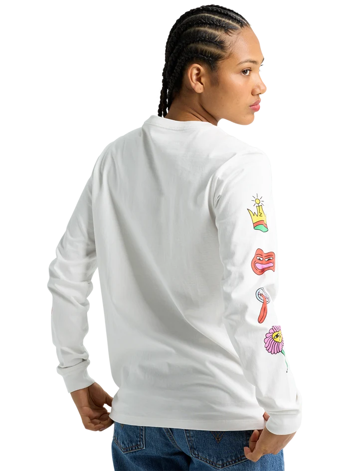 Product image of Burton Counterbalance 26 Long Sleeve T-Shirt[Variant:Stout White]