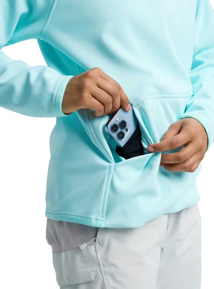 Product image of Women's Burton Crown Weatherproof Fleece Pullover[Variant:Light Teal]
