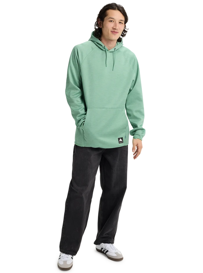 Product image of Men's Burton Crown Weatherproof Fleece Pullover[Variant:Soft Sage Heather]