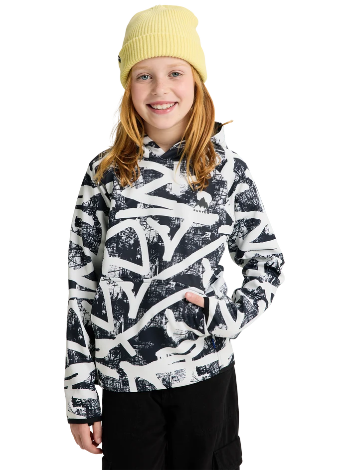 Product image of Kids' Burton Crown Weatherproof Fleece Pullover[Variant:City Streets]