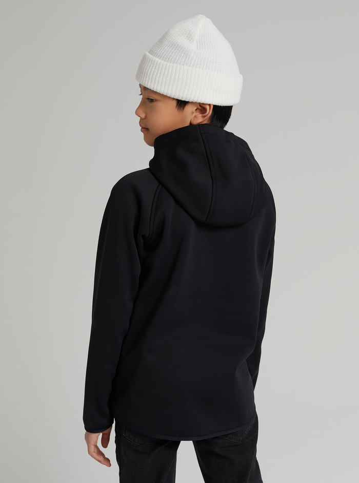 Product image of Kids' Burton Crown Weatherproof Pullover Fleece[Variant:True Black]