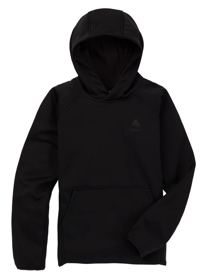 Product image of Kids' Burton Crown Weatherproof Pullover Fleece[Variant:True Black]
