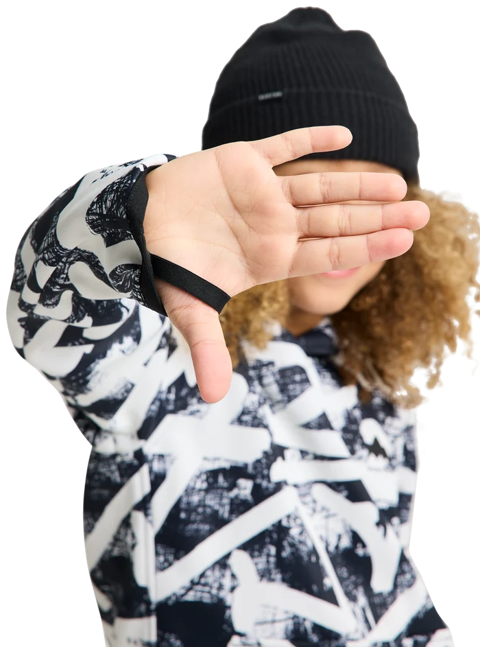 Product image of Kids' Burton Crown Weatherproof Fleece Pullover[Variant:City Streets]