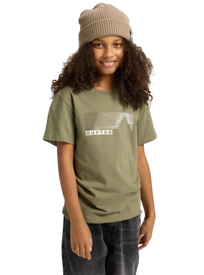 Product image of Kids' Burton Elmore Short Sleeve T-Shirt[Variant:Forest Moss]
