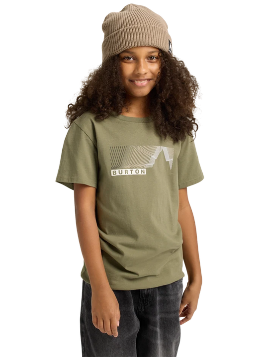 Product image of Kids' Burton Elmore Short Sleeve T-Shirt[Variant:Forest Moss]