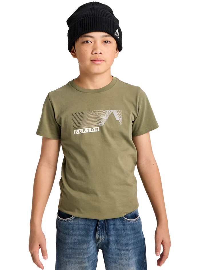 Product image of Kids' Burton Elmore Short Sleeve T-Shirt[Variant:Forest Moss]
