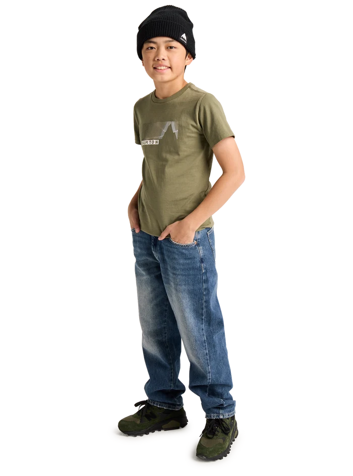 Product image of Kids' Burton Elmore Short Sleeve T-Shirt[Variant:Forest Moss]