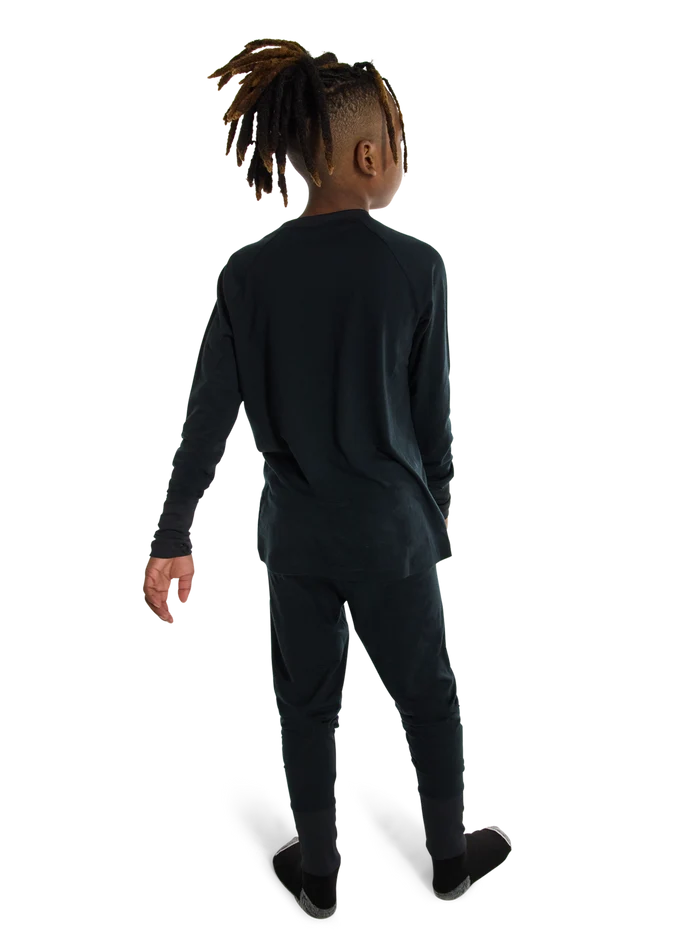 Product image of Kids' & Toddlers' Burton Merino Wool Base Layer Set[Variant:True Black]