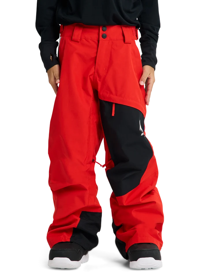 Product image of Kids' Burton GORE-TEX Shell Pants[Variant:Flame Scarlet / True Black]