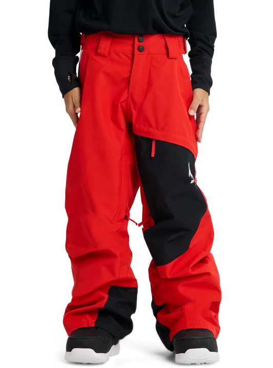 Product image of Kids' Burton GORE-TEX Shell Pants[Variant:Flame Scarlet / True Black]