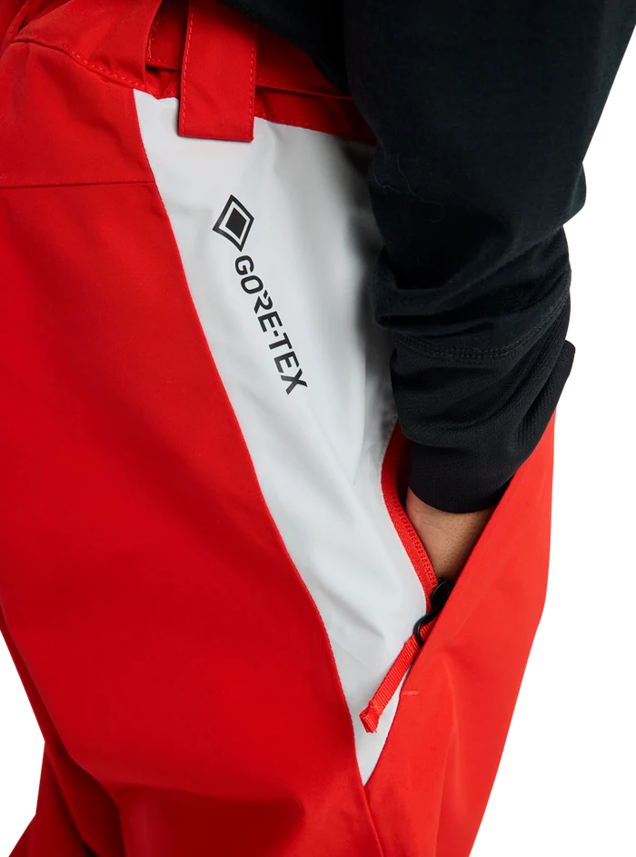 Product image of Kids' Burton GORE-TEX Shell Pants[Variant:Flame Scarlet / True Black]
