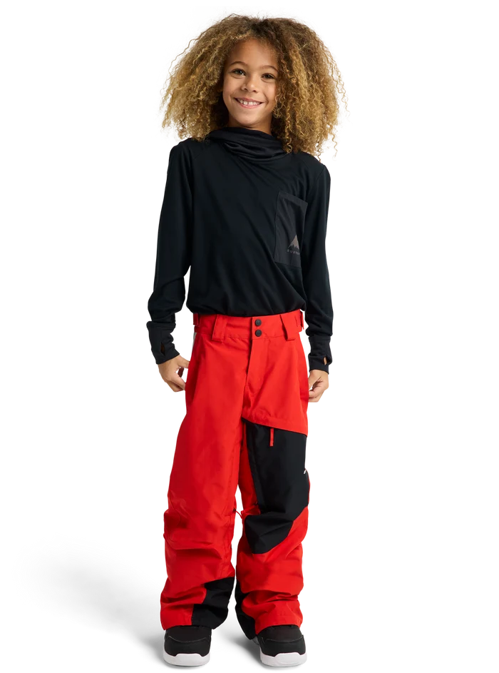 Product image of Kids' Burton GORE-TEX Shell Pants[Variant:Flame Scarlet / True Black]