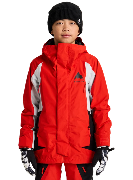 Product image of Kids' Burton GORE-TEX Shell Jacket[Variant:Flame Scarlet / True Black]