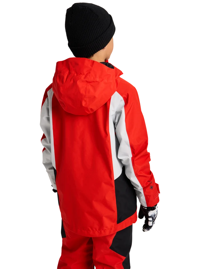 Product image of Kids' Burton GORE-TEX Shell Jacket[Variant:Flame Scarlet / True Black]