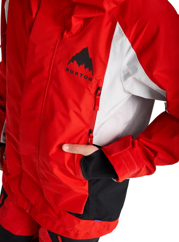 Product image of Kids' Burton GORE-TEX Shell Jacket[Variant:Flame Scarlet / True Black]