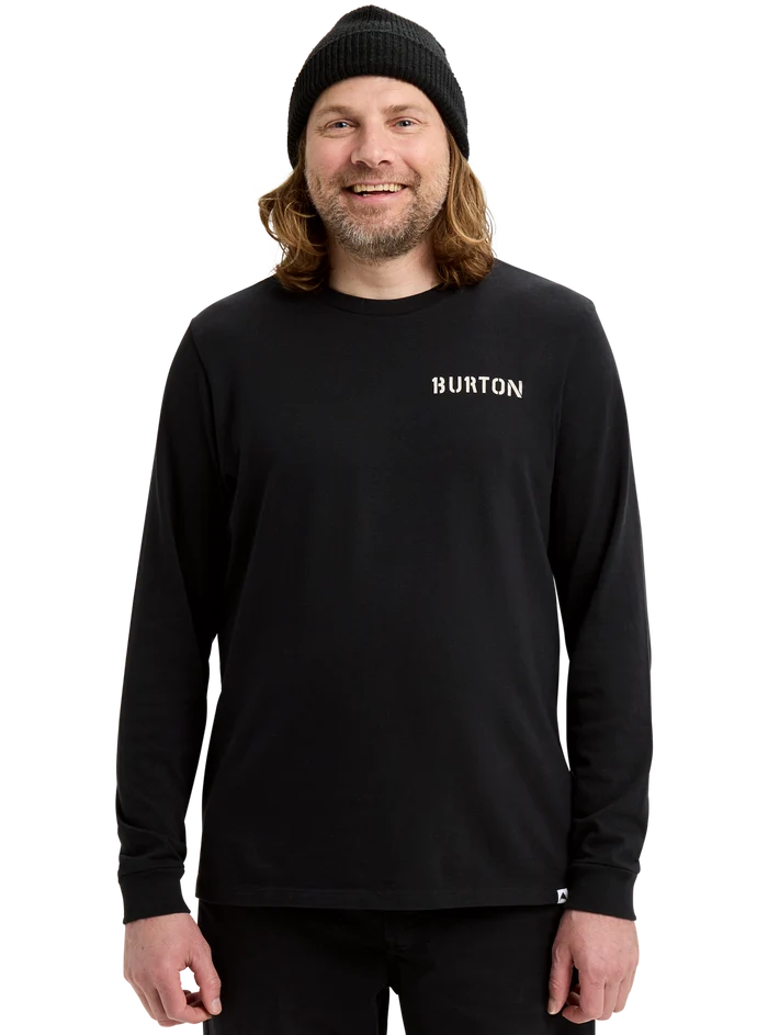 Product image of Burton Heavyweight Photo Long Sleeve T-Shirt[Variant:True Black]