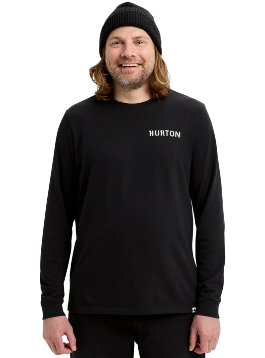 Product image of Burton Heavyweight Photo Long Sleeve T-Shirt[Variant:True Black]