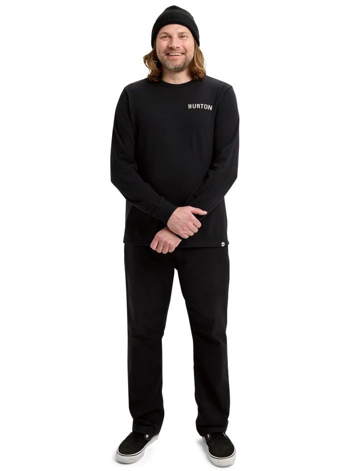 Product image of Burton Heavyweight Photo Long Sleeve T-Shirt[Variant:True Black]