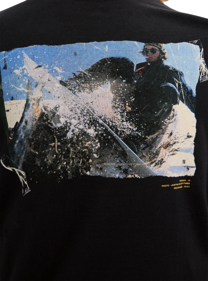 Product image of Burton Heavyweight Photo Long Sleeve T-Shirt[Variant:True Black]
