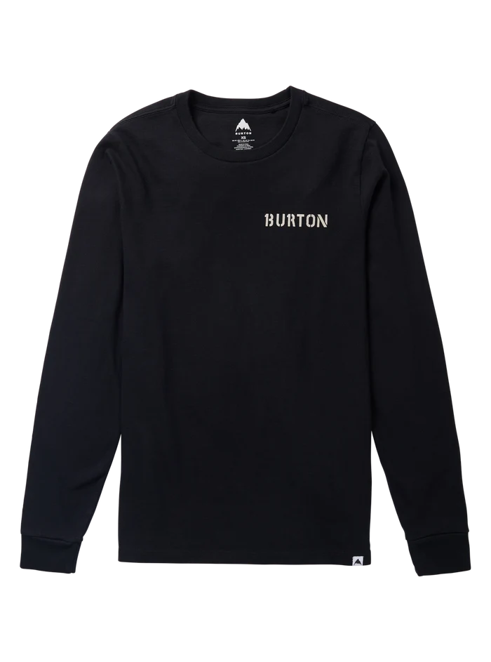 Product image of Burton Heavyweight Photo Long Sleeve T-Shirt[Variant:True Black]