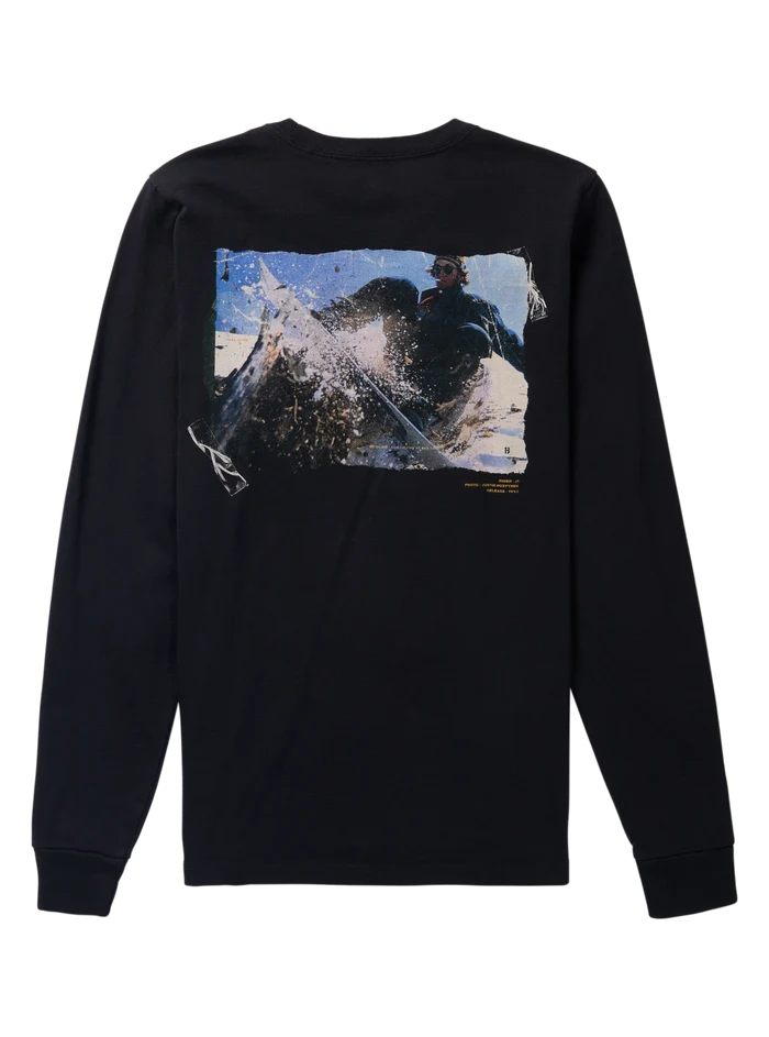 Product image of Burton Heavyweight Photo Long Sleeve T-Shirt[Variant:True Black]