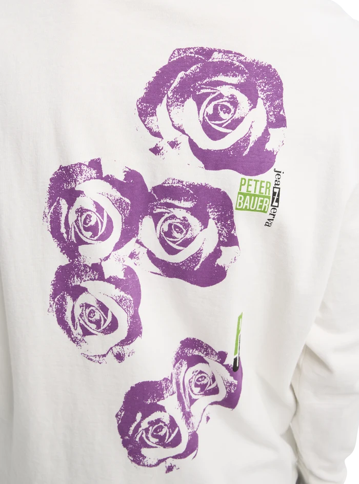 Product image of Burton Heavyweight PJ Artist Long Sleeve T-Shirt[Variant:Stout White]