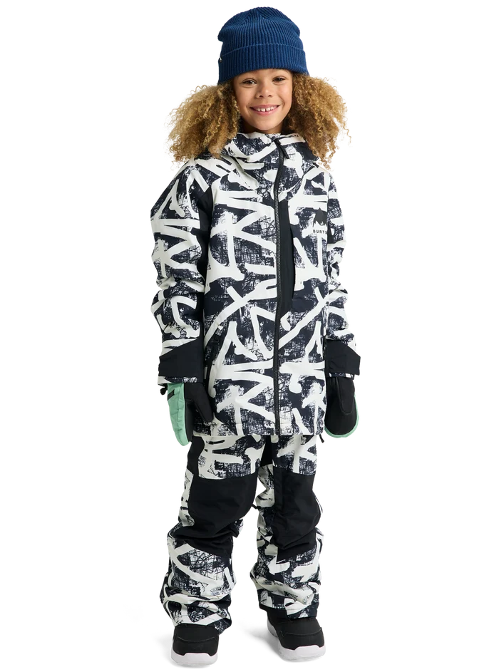 Product image of Kids' Burton Hillslope Jacket[Variant:City Streets / True Black]