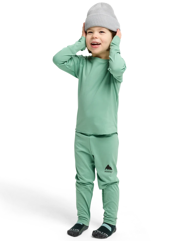 Product image of Kids' & Toddlers' Burton Midweight Base Layer Set[Variant:Soft Sage]