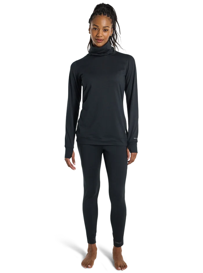 Product image of Women's Burton Midweight Base Layer Long Neck Shirt[Variant:True Black]