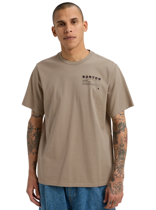 Product image of Burton Moretown Short Sleeve T-Shirt[Variant:Summit Taupe]